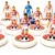 Subbuteo Andrew Table Soccer USSR (CCCP) Euro 1988 away kit on WSB Professional Bases